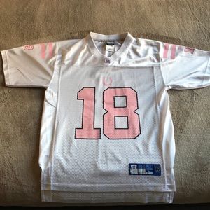 Indianapolis Colts Pink Manning Reebok Girls L